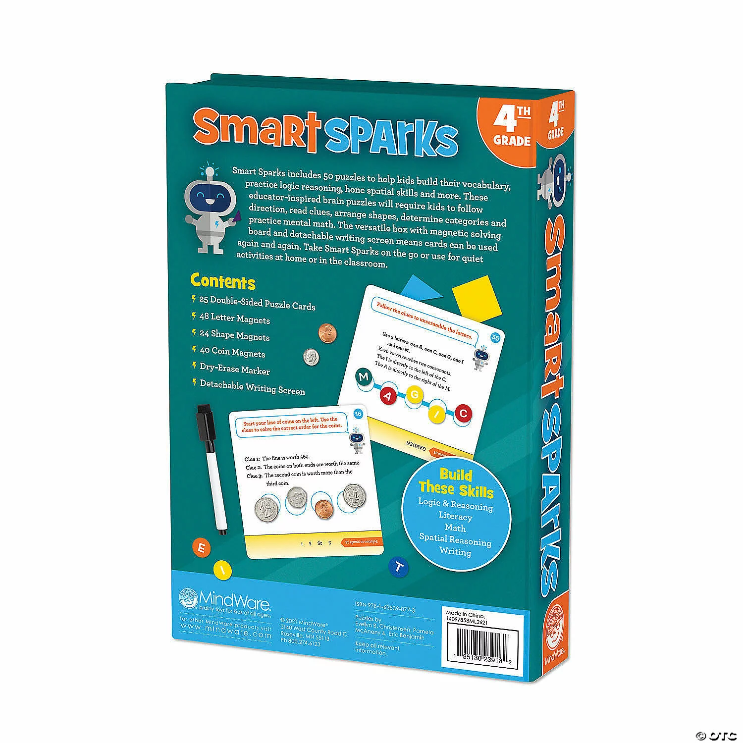MW Smart Sparks Brainy Puzzles: Grade 4 5 MW Smart Sparks Brainy Puzzles: Grade 4 - Image 3