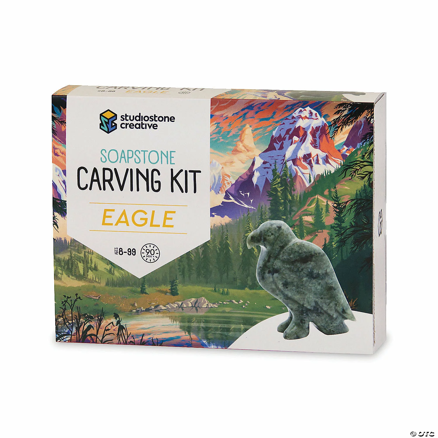 MW Soapstone Carving Kits: Eagle 3 MW Soapstone Carving Kits: Eagle