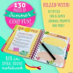 Creative Activities Sales -Creative Activities Sales summer camp journal for girlsgjl101 a01