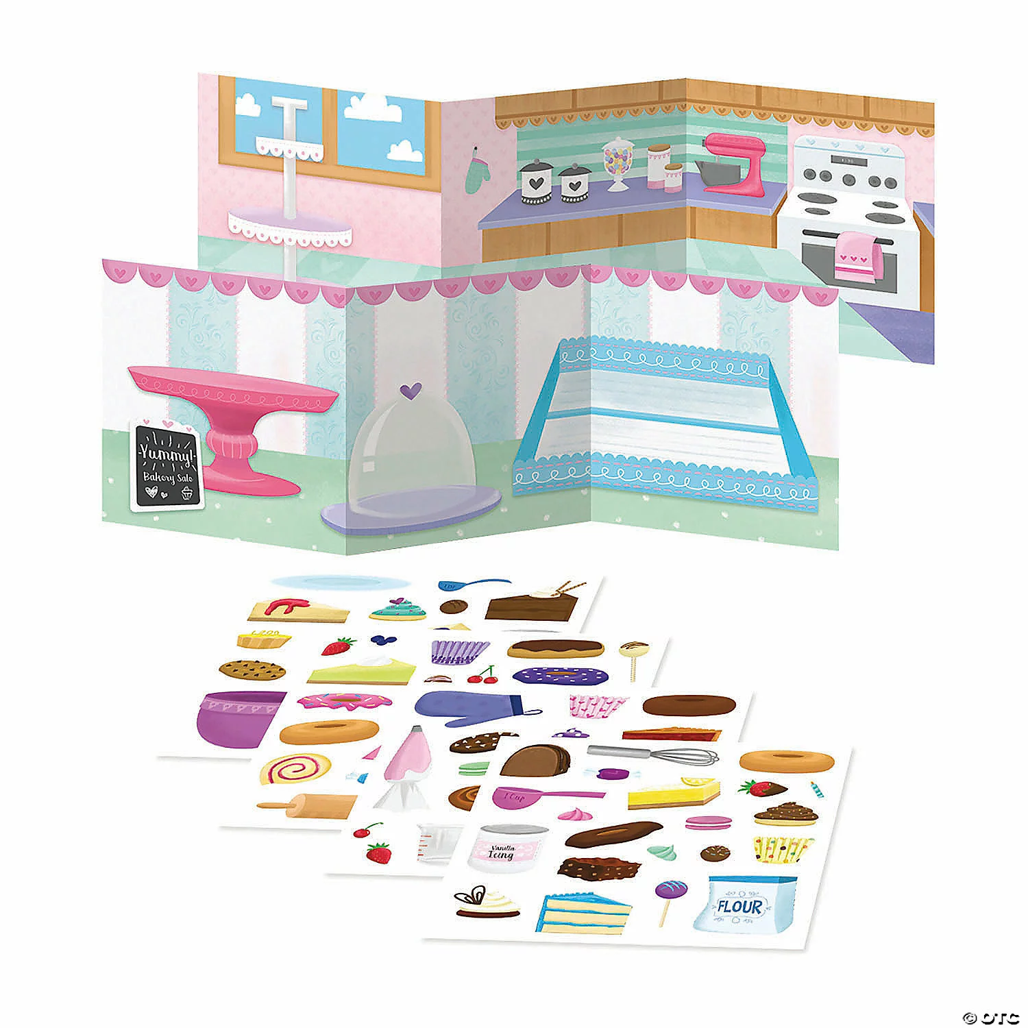 MW Sweet Shoppe Reusable Sticker Tote 4 MW Sweet Shoppe Reusable Sticker Tote - Image 2