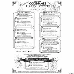 MW USAopoly CODENAMES: Harry Potter -Creative Activities Sales usaopoly codenames harry potter14272891 a05