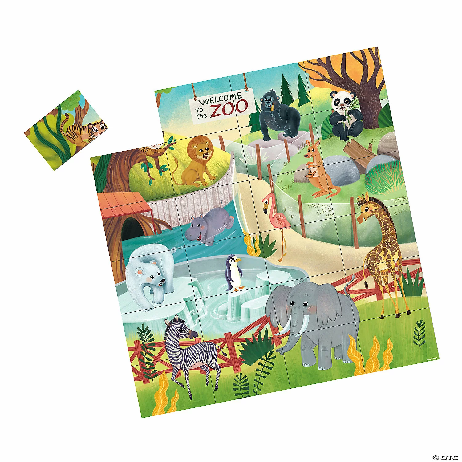 MW Zoo Animal Puzzle & Match Up Game 5 MW Zoo Animal Puzzle & Match Up Game - Image 3