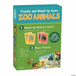 MW Zoo Animal Puzzle & Match Up Game 9 MW Zoo Animal Puzzle & Match Up Game -Creative Activities Sales zoo animal puzzle and match up game14166764 a05